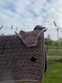 Ensemble Tapis/ Bonnet Kentucky velvet parme