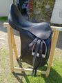 Selle de dressage cuir 2 couleurs