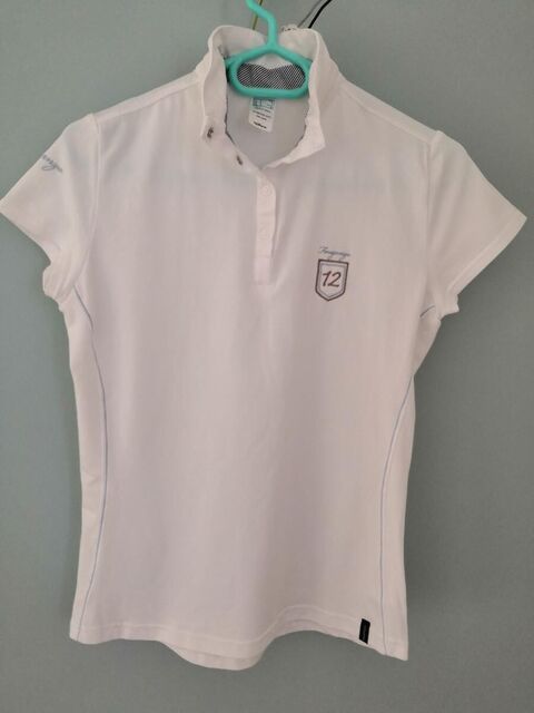 Polo blanc de concours femme