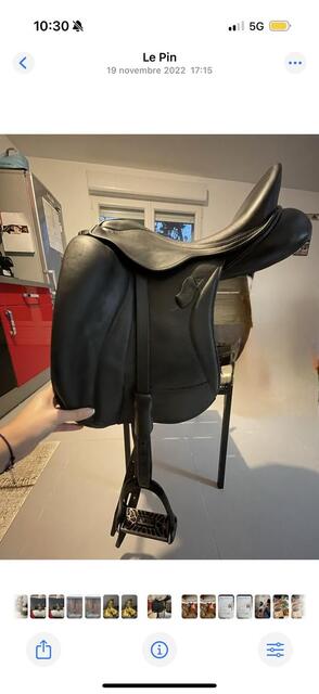 Selle de dressage zaldi