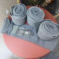 Bandes de polo grises EQUILINE
