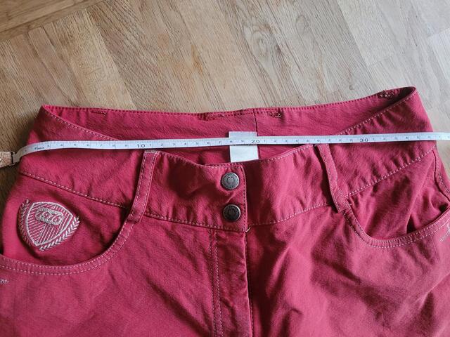 Pantalon d'équitation Fouganza rouge taille 40