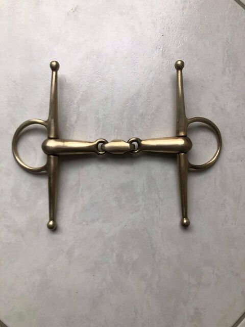 Mors aiguille cheval double brisure cyprium 125cm