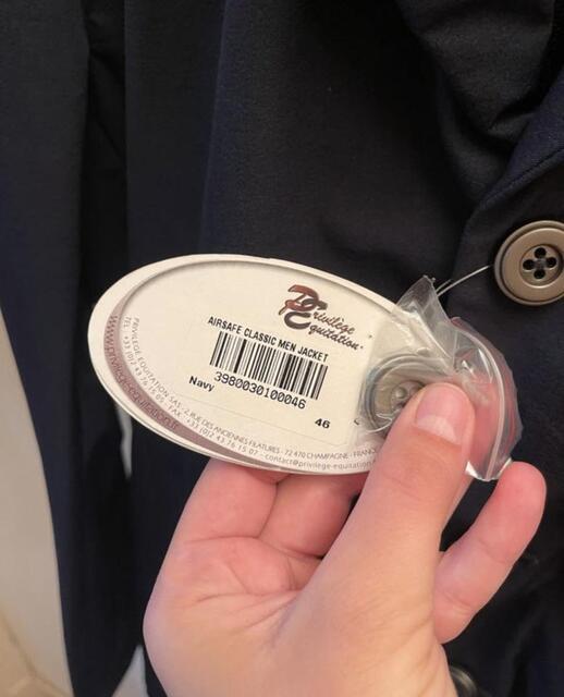 Veste équitation avec airbag taille M