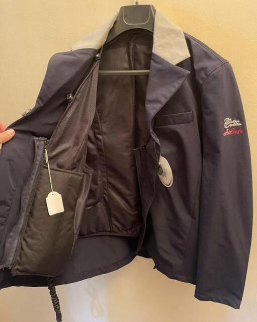 Veste équitation avec airbag taille M