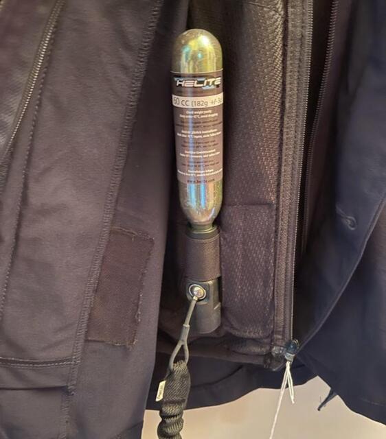 Veste équitation avec airbag taille M