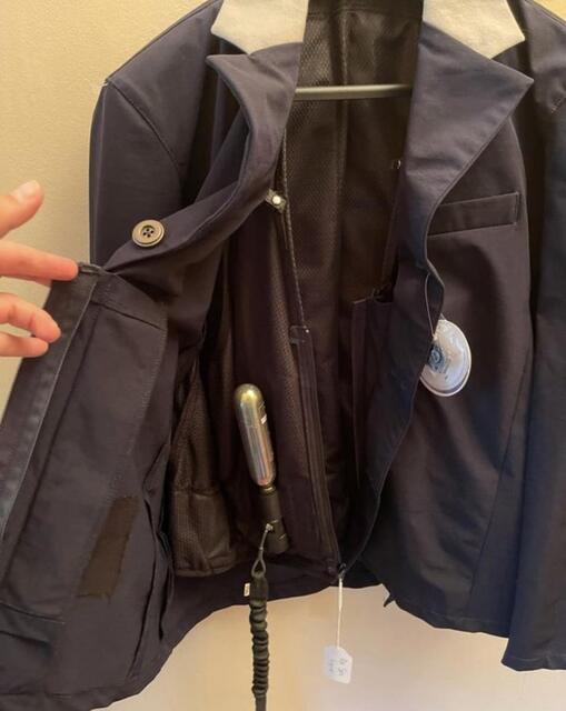 Veste équitation avec airbag taille M
