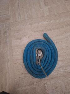 licol showmaster bleue canard avec longe