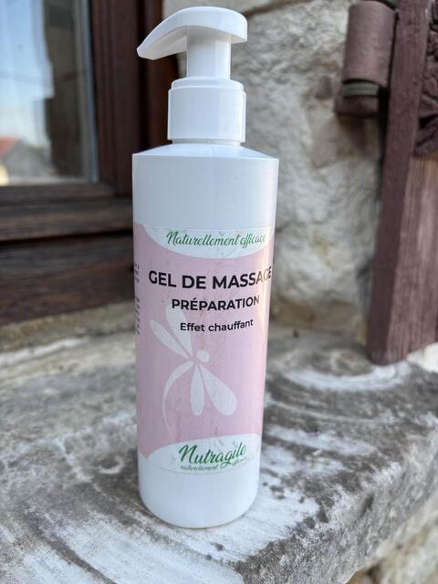 Gel de massage chauffant