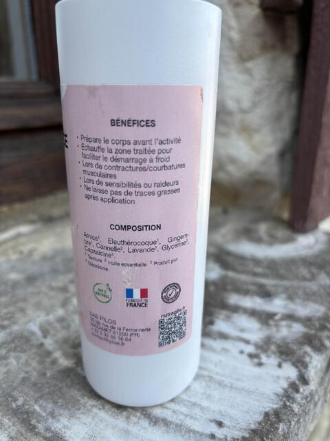 Gel de massage chauffant