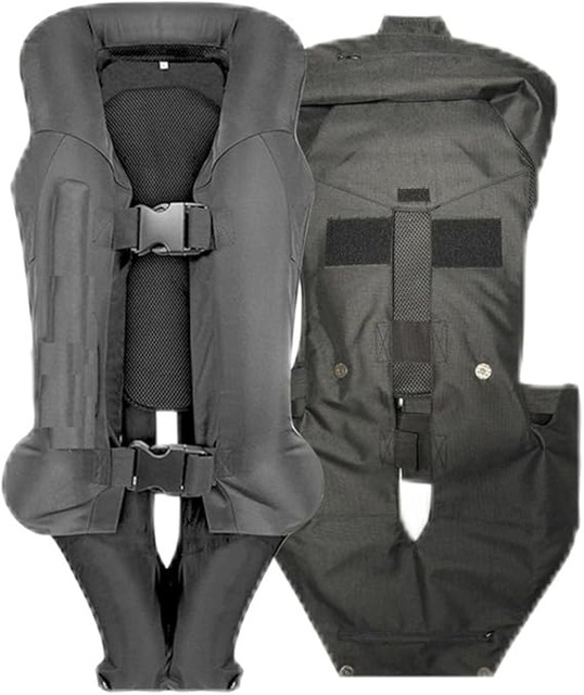 Unisex Equestrian Airbag Vest Horse Riding Jacket With Neck/tail/body Airbag Removable Back Protection