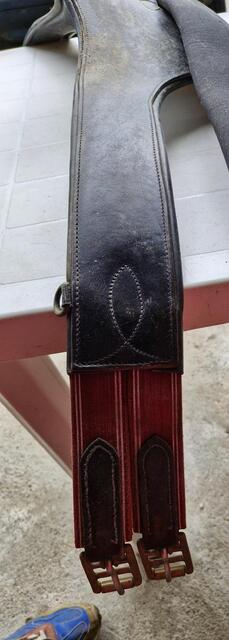 Sangle Bavette 145cm Noir Chetak
