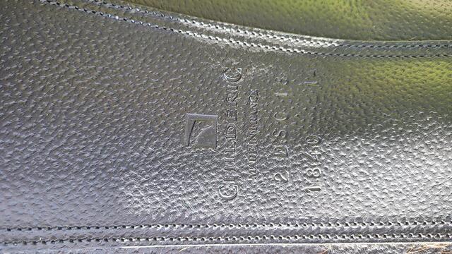 Selle dressage childeric dsc 18 pouces