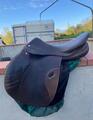 Selle cuir marron 17,5