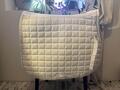 tapis blanc avec paillette