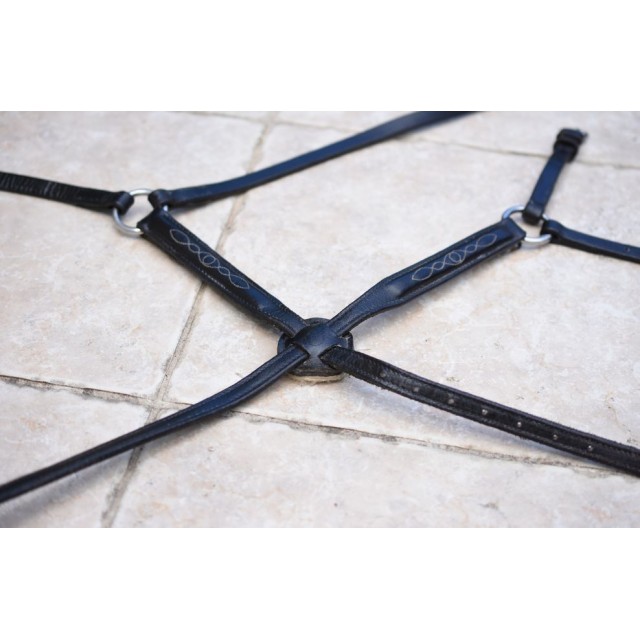 Muserolle croisée Fouganza taille cob