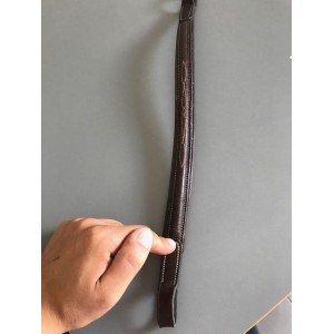 fontal havane avec surpiqûres