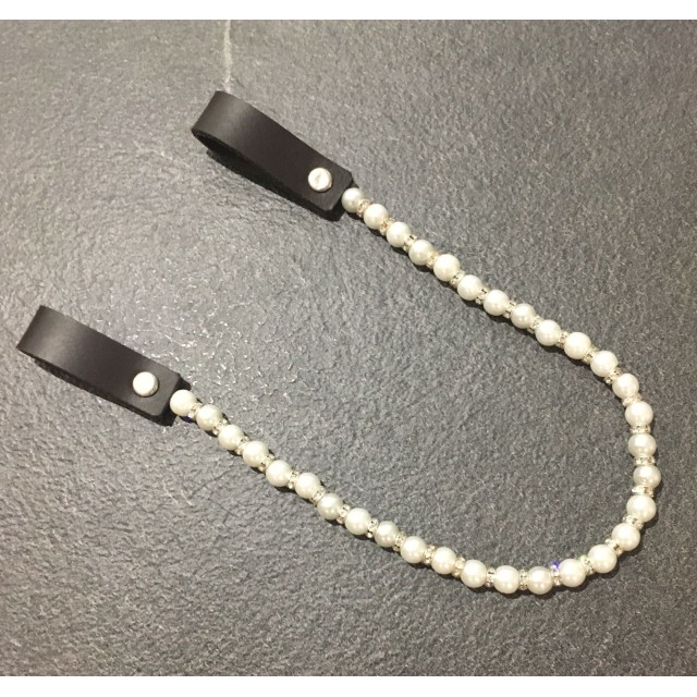 Frontal Pearl Sellerie Strass