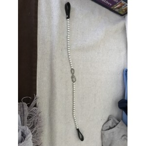 Frontal perle signe infinis