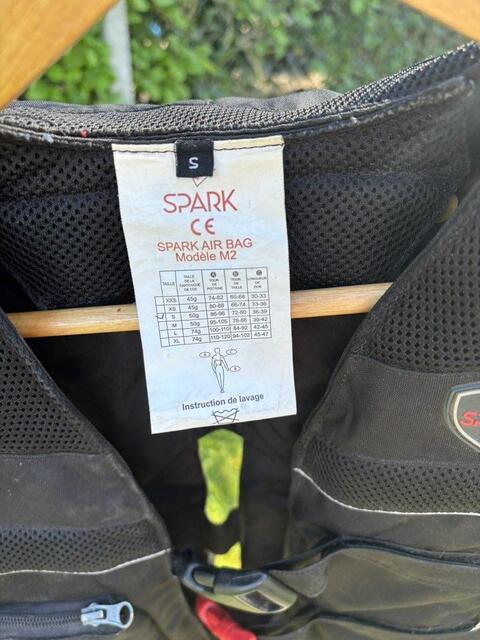 Airbag Spark avec cartouche