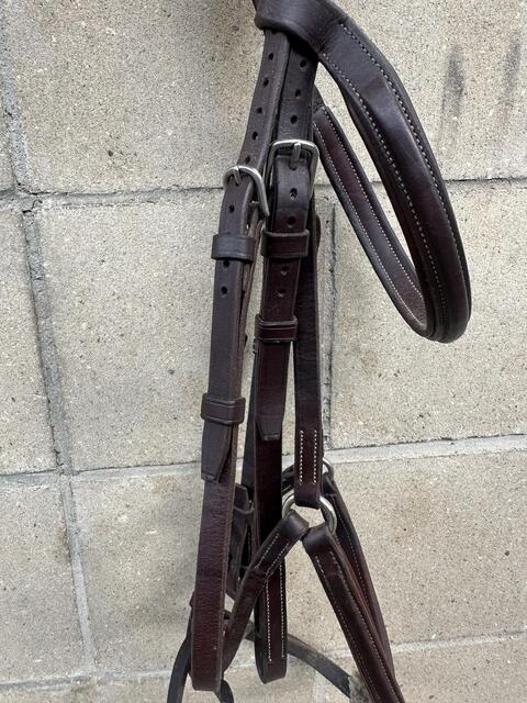 Bridon muserolle croisée CWD taille 3-cheval