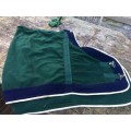 Couverture Polaire Verte Poney D
