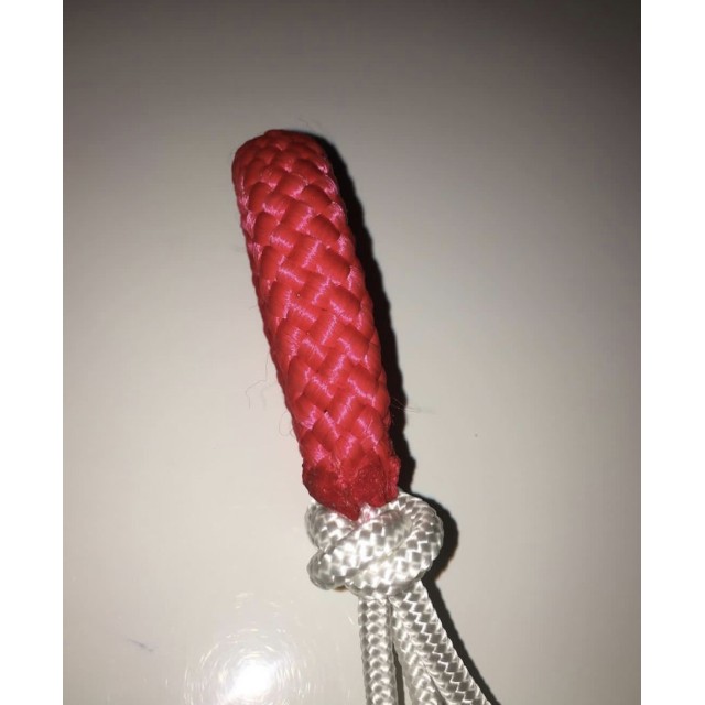 Licol ethologique taille cheval blanc et rouge