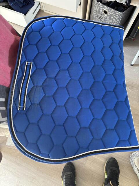 Tapis equitheme bleu roi