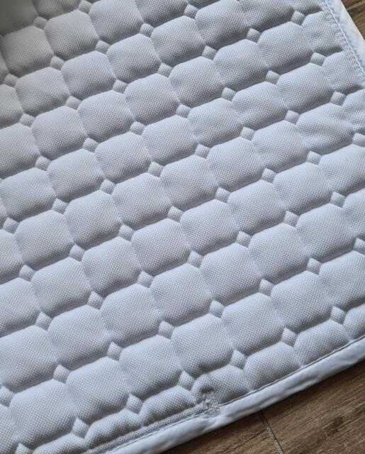 Tapis Equito blanc dressage