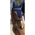 Bonnet Lurex Bleu brillant