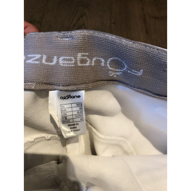 Pantalon blanc Fouganza T.40