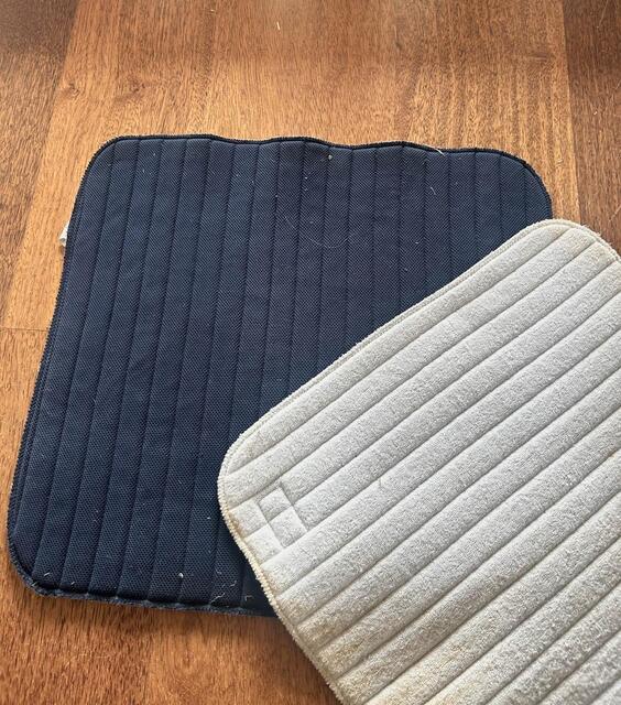 cotons equitheme bleu et blanc