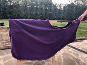 Couvre rein violet