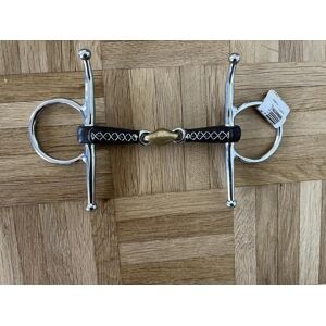 Mors à aiguilles en cuir double brisure taille 125mm