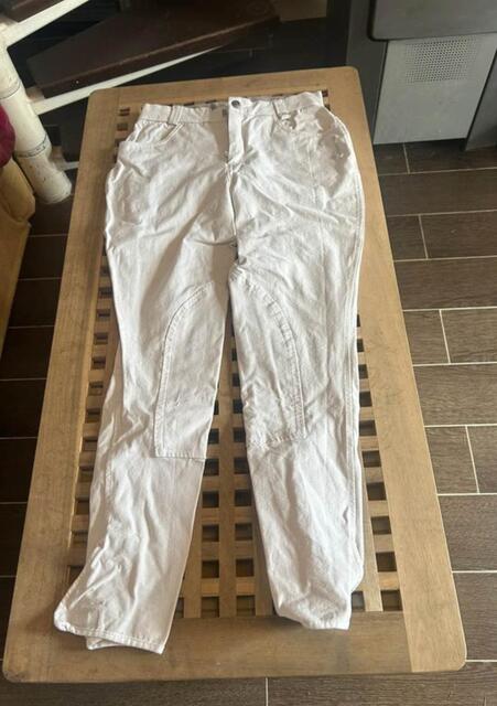 pantalon blanc fouganza