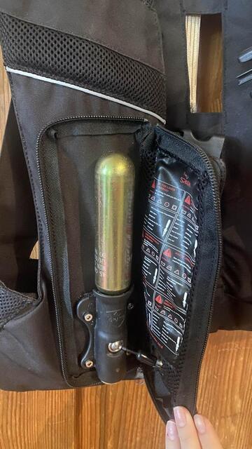 Gilet air bag spark