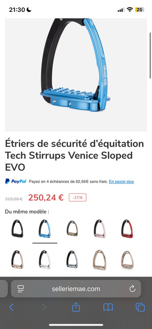 Étrier Stirrups