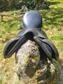 selle fouganza noire 17 pouce 1/2