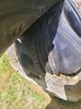 selle fouganza noire 17 pouce 1/2