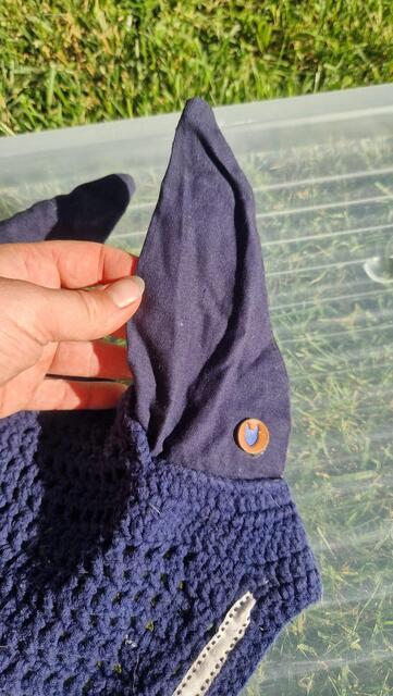 Bonnet long bleu marine Equ'idées