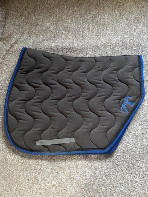 Tapis Pénélope gris et bleu