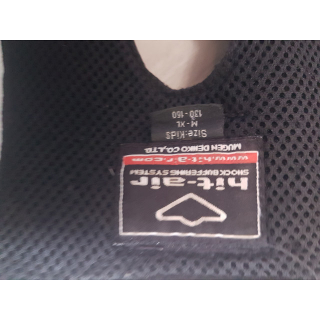 gilet air bag hit air noir enfant