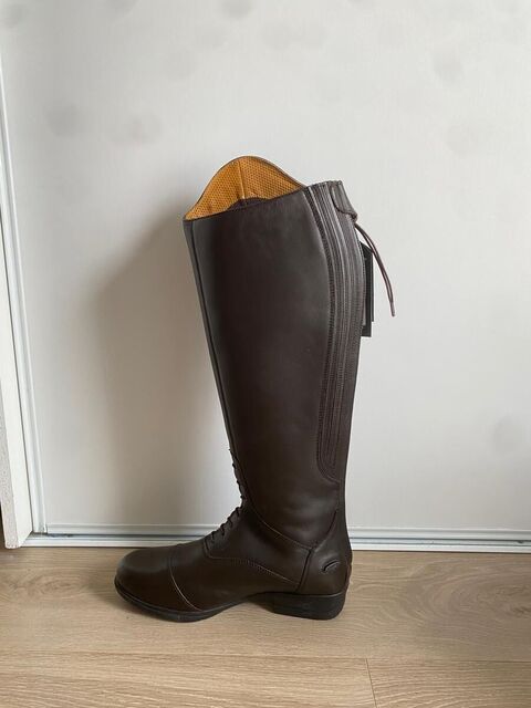 Bottes Gianna Moretta cuir brun