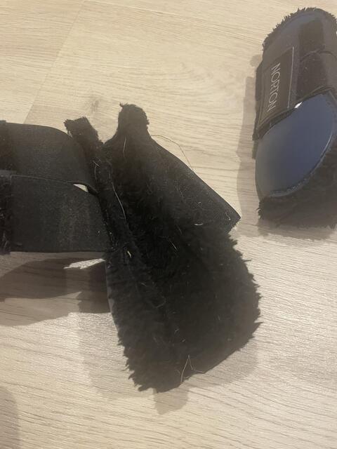 Guêtres Norton bleu – Taille Shetland – Intérieur mouton noir