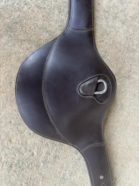 Sangle bavette cuir Canter