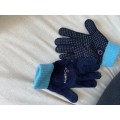 gants neuf bleu agrippants