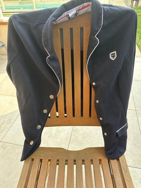 veste de concours bleu marine