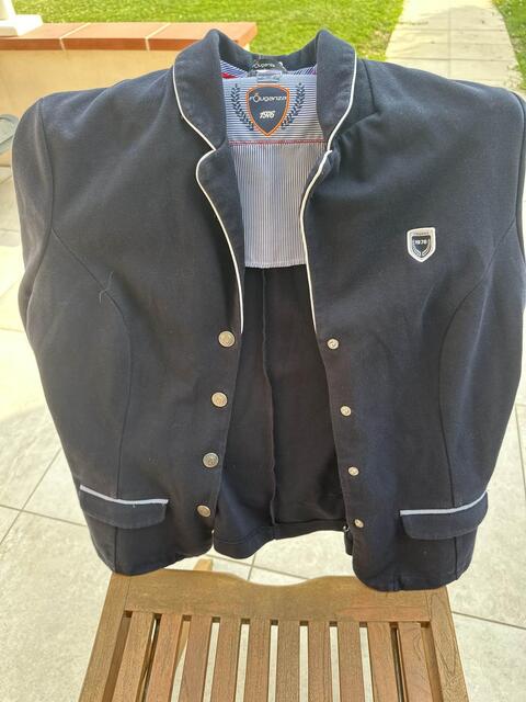 veste de concours bleu marine