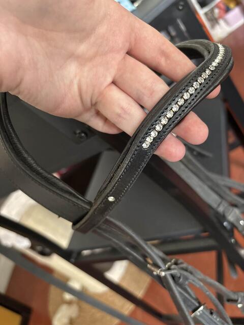 filet fouganza 580 - noseband amovible + rênes