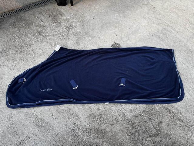 Polaire bleu marine Equi-thème 165cm 7,0 pouces